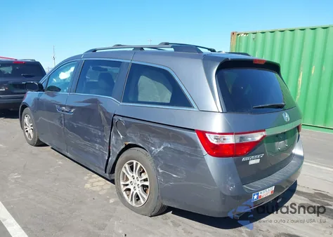 2011 Honda Odyssey Ex-L z USA, uszkodzony, nr VIN 5FNRL5H62BB098120